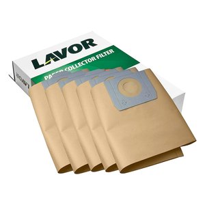 ถุงเก็บฝุ่น Lavor 10001 08189 (5 ชิ้น) อะไหล่ทดแทนที่จำเป็นสำหรับการทำความสะอาดอย่างมีประสิทธิภาพ - Product Image 1