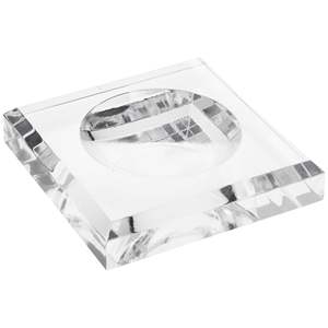 <span class=keywords><strong>Acrylic</strong></span> vuông Dimple cơ sở <span class=keywords><strong>perspex</strong></span> khối 2 "x 2" x 0.75 "khoáng sản hiển thị đứng Dimple <span class=keywords><strong>Acrylic</strong></span> vát vuông cho trứng - Product Image 1