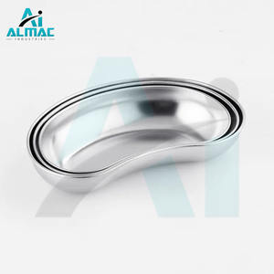 Alta calidad tiene stock Acero inoxidable 304 Hospital quirúrgico en forma de frijol bandeja instrumento diferentes tamaños - Product Image 3