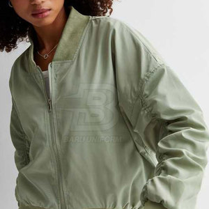 2025 New Style Bomber Winter <b>Jackets</b> Hot Sale Breathable Women Bomber <b>Jackets</b> Made In Pakistan - Product Image 5