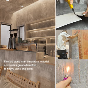 Vente en gros panneau mural extérieur flexible en travertin en pierre naturelle mcm Revêtement mural - Product Image 6