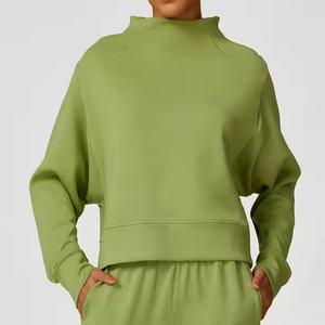 Ensemble unique de survêtements d'été solides pour femmes, vêtements de jogging, manches longues, polyester/coton, polaire, respirant, à capuche, stylé. - Product Image 5