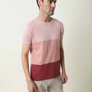 Vente chaude 2023 unisexe hommes T-Shirt personnalisé couleur bloc conception longue longueur en gros pour hommes et garçons - Product Image 2
