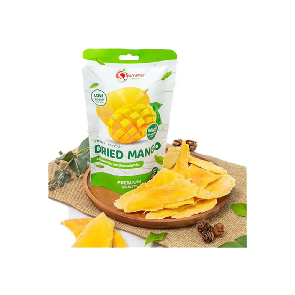 High Premium Quality Dried Mango Thailand No Sugar Added Healthy Snack Dried Fruit Low Sugar