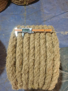 Corde de fibre de coco écologique durable et corde de fibre de coco faite à la main pour l'usage extérieur de station de vacances d'hôtel et de paillasson - Product Image 2
