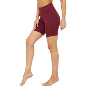 Custom Logo Design Quick Dry Seamless Gym Fitness Workout Yoga Shorts High Waist Scrunch <b>Butt</b> <b>Lift</b> Women Yoga Shorts <b>Leggings</b> - Product Image 2