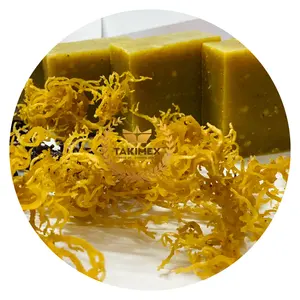 Wildcrafted Irish Sea Moss Soap Bar 100% handmade OEM Packing Irish moss soap made in Vietnam