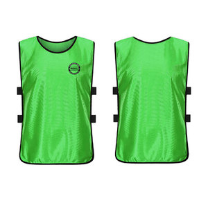 เสื้อซ้อมฟุตบอลแบบใส่กลับด้านได้เสื้อบาสเก็ตบอลเสื้อตาข่ายกีฬาปรับแต่งได้โลโก้ - Product Image 5