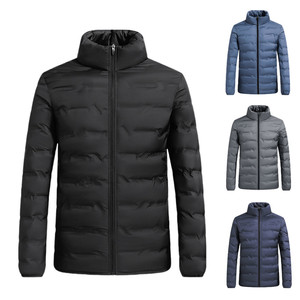 Customized High Quality Men's Plus Size Collar Down Jacket <b>Coats</b> Winter Lightweight Waterproof Warm Puffer Jackets DDP Shipping - Product Image 1