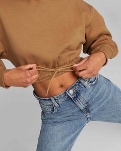 Sweat-shirt à capuche décontracté Y2K avec cordon de serrage et fermeture éclair, avec poche, pour femmes, sweat-shirt mignon pour adolescentes, veste d'automne, sweat-shirt surdimensionné - Product Image 6