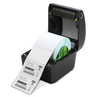 Printer Label Seri DA220 - Transfer Termal Kecepatan Tinggi, Termal Langsung, Desktop, 152,4 Mm/detik, 203 DPI, Garansi 2 Tahun, FCC/CE/RoHS