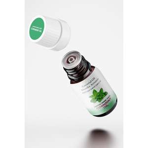 Huile essentielle de menthe poivrée japonaise 100% naturelle Huile de menthe verte avec bouchon pulvérisateur de 10 ml - Product Image 5