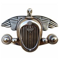 Badges de voiture en métal chromé personnalisé, Badges écussons de voiture, Logo de voiture automobile, nouveau modèle
