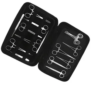 Kit de Instrumentos Quirúrgicos Veterinarios Profesionales, Manual, Acero Inoxidable, Modelo AS-702 - Product Image 4