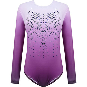 High Quality Customizable Rhinestone Sublimated OEM Service Sparkle <b>Cheerleading</b> Leotard for Women Custom Logo 100% High Quality - Product Image 1