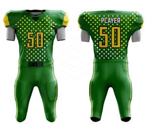 Ropa de equipo de trabajo profesional hecha por el fabricante, uniforme de camiseta de fútbol americano, ropa deportiva para hombres, personalizada, ajustable para adultos - Product Image 2