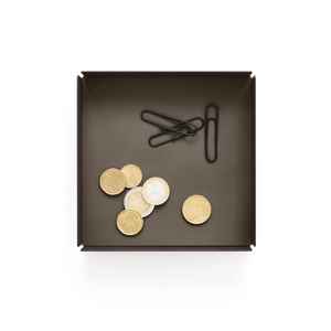 Stylish Handmade PU Leather Tray with Velvet Cushion Personalized Dry Fruit Serving Tray for Eid & Ramadan Gifts - Product Image 4