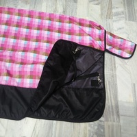 Couverture imperméable miniature pour cheval, rose, en tissu Oxford, double fermeture poitrine, 2 sangles de fixation, toutes saisons, usage extérieur, Inde Kanpur