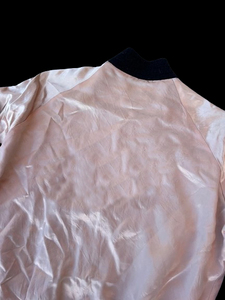 Chaqueta Bomber de Satén Personalizada para Mujer, Estilo Universitario, Colores Negro y Verde, Transpirable, Ecológica, Informal, Venta Caliente OEM - Product Image 6