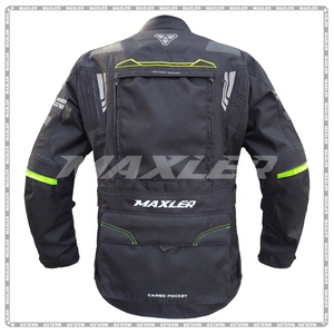Weather Ready Long Touring Motorcycle <b>Jacket</b> Textile Build Men Textile Long Touring <b>Jacket</b> OEM Factory Wholesale Exporter - Product Image 2