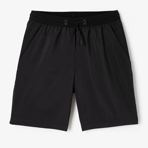Pantalones Cortos Deportivos Casuales para Hombre Hechos a Medida, Cintura Elástica, Logotipo Frontal Sólido, Tejido de Poliéster Transpirable de Secado Rápido para Entrenamiento Deportivo y Fitness - Product Image 1