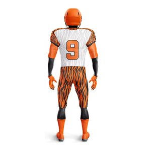 Nuevo diseño de uniforme de fútbol americano de alta calidad, transpirable, que absorbe el sudor, ropa deportiva para hombre, ligero, 100% poliéster. - Product Image 6