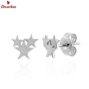 Pendientes de diseño clásico y sencillo, plata de ley 925, pendientes de aro lisos, fabricante mayorista, precio bajo para mujeres, pendientes para fiestas - Product Image 3