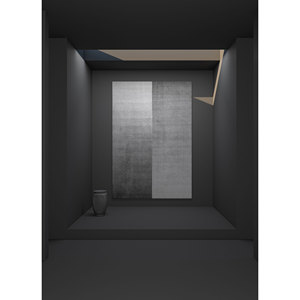 <b>Jean</b> Grey Black Hand Loom Wool Rugs Classic 9x12 Rectangle Solid Abstract Jacquard Design Handmade 10mm for Home Hallway - Product Image 5