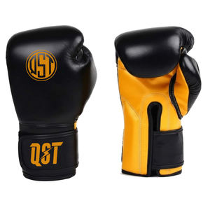 Gants de boxe et de MMA confortables en cuir PU pour hommes avec un soutien sécurisé du poignet et des poignées pour l'entraînement Logo personnalisé - Product Image 6