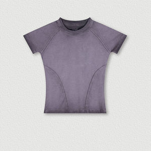 Custom T Shirts <b>Women's</b> T-shirt Breathable <b>Crop</b> <b>Top</b> T-Shirt Breathable Blank T Shirts <b>White</b> T Shirts In Bulk - Product Image 4