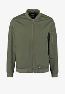 Chaqueta Cortavientos de Nylon para Hombre, Color Sólido, Cierre Completo, Cuello Alto, Estilo Bomber, Chaqueta Varsity de Béisbol, Ropa Urbana - Product Image 3