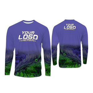 Logotipo personalizado Sublimación de manga larga Protección UV Señoras Rash Guard Mujeres Ropa de pesca Camisa de pesca - Product Image 2