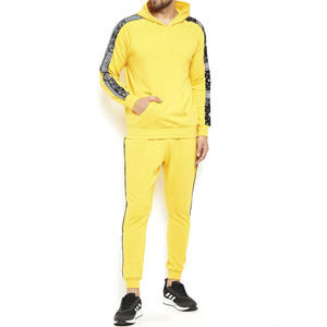 Survêtements personnalisés unisexes d'hiver à capuche, en coton 100% écologique, taille plus, 2 pièces, sans couture - Product Image 6