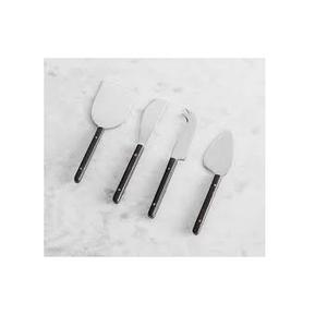 รอยัลทำด้วยมือโบราณตกแต่งชุบเงินโลหะสีดำจับชีสชุดบ้านการใช้งานห้องครัวชุดชีส - Product Image 4