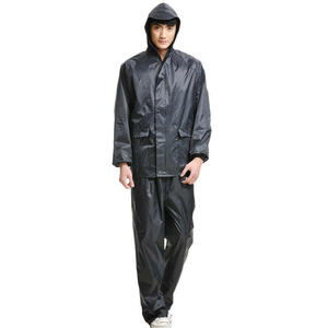 Traje de lluvia impermeable personalizado con tela transpirable a prueba de viento y Capucha ajustable perfecto para senderismo Camping y trabajo al aire libre - Product Image 6