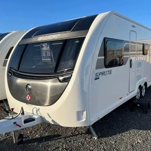 Nueva caravana todoterreno para viajes y camping, casa móvil, camper de plataforma plana, RV 4x4, aventura en camión, aluminio blanco - Product Image 2