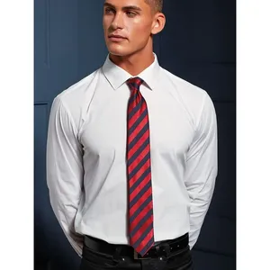 Custom Club Stripe <b>Tie</b> for Promotional & Business Gifts - Product Image 1