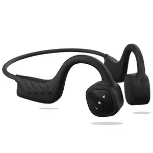 Top Selling Ipx8 Waterproof Wireless Sport Swim Bone headphones with Mic 8g Mp3 Player Bone Conduction Headphone For Swimming