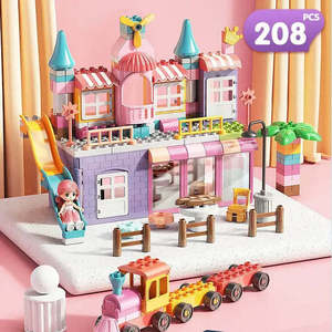 Casa de Muñecas de Madera en Miniatura para Niñas, Juguete de Construcción de Plástico con Muebles en Miniatura - Product Image 6