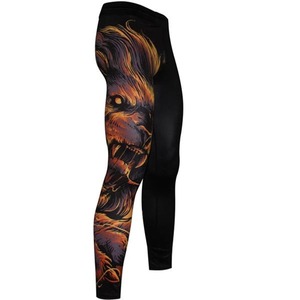 Leggings taille haute pour femmes, fabriqués sur mesure, en coton/bambou, respirants, antibactériens, confortables, de qualité supérieure, pour le sport et le yoga - Product Image 2