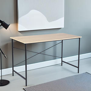 Escritorio para computadora Well Home Tasman en madera de haya negra - Product Image 3