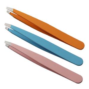 Pince à cils professionnelle en acier inoxydable pour l'application d'extension de cils outil de cils de précision pour les maquilleurs - Product Image 1