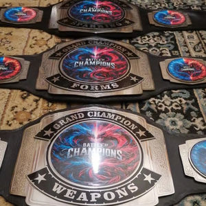 Ceintures de championnat personnalisées Trophées Médailles et récompenses Le symbole ultime de la victoire et de l'excellence Ceintures de championnat - Product Image 1