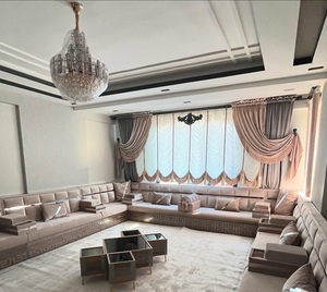 New Model Solid Pattern Full <b>Light</b> Shading Cloth Material Living Room <b>Curtains</b> - Product Image 1