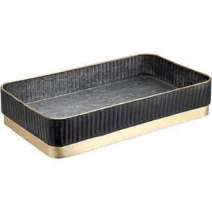 Nouveau plateau de service en métal galvanisé au design classique fait main pièce unique avec forme et taille personnalisées - Product Image 5