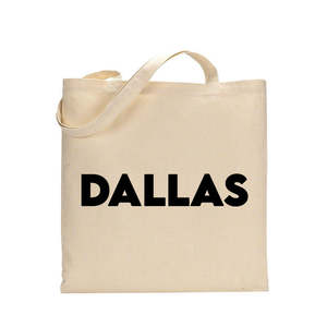 Bolsa de Tela de Algodón de la Ciudad de Dallas - Product Image 1