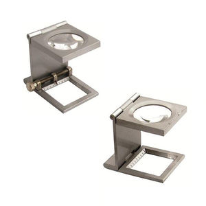 Lupa de Diamante 10X, Lupa de Mano Plegable Doble de Latón con Lente de Cristal a un Precio Accesible - Product Image 4