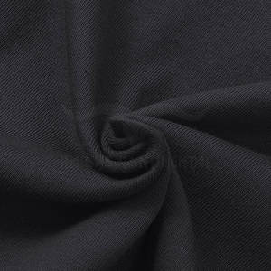 Vente en gros T-Shirt en tricot uni en coton/fibre de bambou pour homme Logo OEM personnalisé Respirant Séchage rapide Col en O Longue saison estivale - Product Image 5