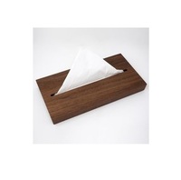 Boîte à mouchoirs en bois d'acacia à logo personnalisé de luxe à forte demande nouvelle Offre Spéciale au design élégant