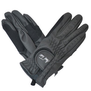 Gant d'équitation antidérapant profond Strass Fermeture Sangle Écran tactile Dressage Sports OEM Logo personnalisé Vente en gros Gants équestres - Product Image 5